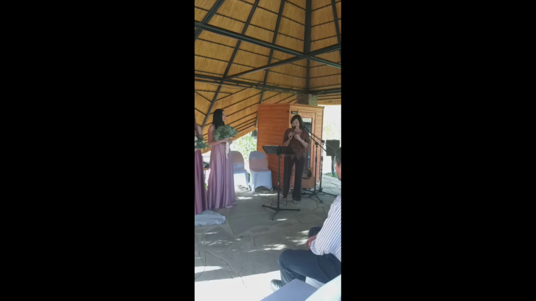 Dit was n voorreg om dit te kon doen!