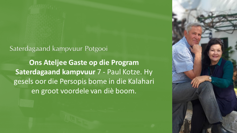 Saterdagaand Kampvuur 7 van 5 November 2022