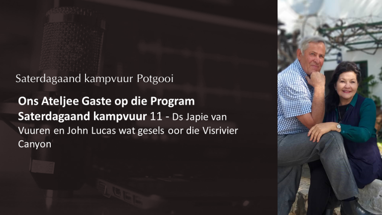Saterdagaand Kampvuur 11 van 3 December 2022